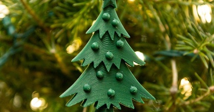 christmas tree ornament kelly egan download free stl model printablescom 3d models seasonal designs winter & year's christmasornament holiday 3d print model - Mito3D