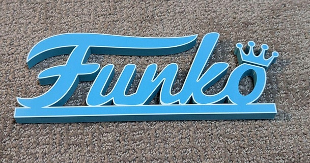 Funko pop logo işaret öğrenmek indir Bedava stl model printablescom 3d modeller kostümler Aksesuarlar sahne funko heykelcik 3d print model - Mito3D