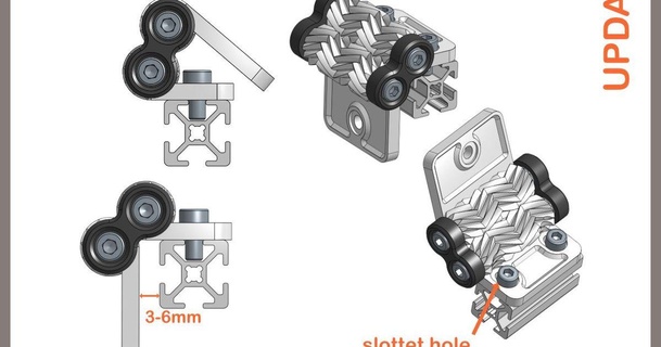 gearedhinge screws easier print dodasch download free stl model printablescom 3d models hobby & makers mechanical parts geared hinge scharnier screw 3d print model - Mito3D