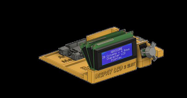 iş istasyonu arduino mc2 project3d indir Bedava stl model printablescom 3d modeller yazıcılar Aksesuarlar kodlayıcı mk3s organizatör 3d print model - Mito3D