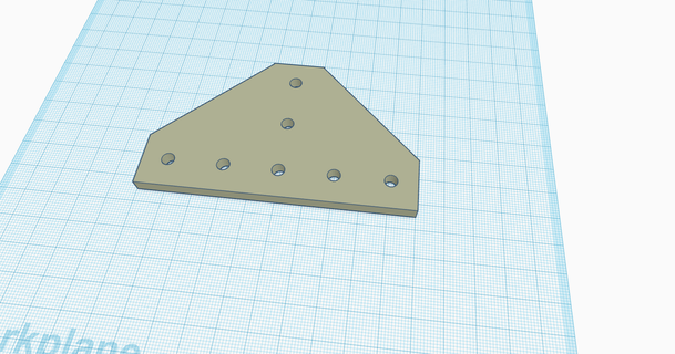 90 degree joining plate manish wayz download free stl model printablescom 3d models hobby & makers tools bracket mountingbracket mountingplate 3d print model - Mito3D