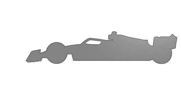 2022 f1 coche vehiculo contorno ben Lyons descargar gratis stl modelo imprimiblescom 3d modelos Arte diseño 2d platos logos formula1 3d print model - Mito3D