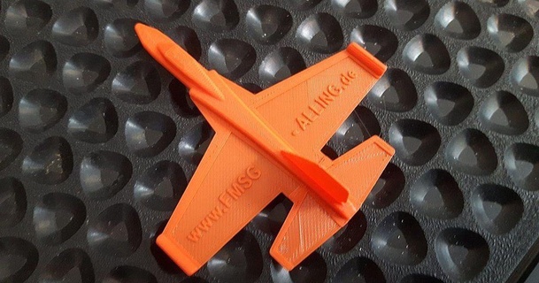 planador jato modelo publicidade 3d muc baixar livre stl printablescom modelos brinquedos jogos ar avião 3d print model - Mito3D