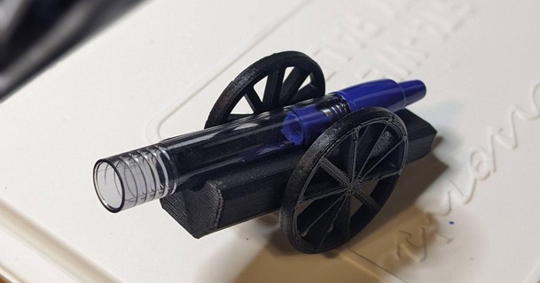 piloto g 2 bolígrafo cañón sudocool descargar gratis stl modelo imprimiblescom 3d modelos juguetes juegos juguete 3d print model - Mito3D