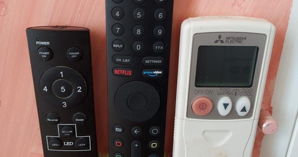 remote control holders air conditioner tv xiaomi & ceiling fan srinathh download free stl model printablescom 3d models gadgets 3d print model - Mito3D