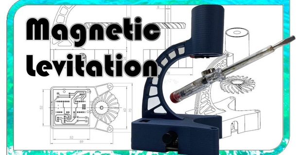 magnetico levitazione disaccordo Scarica gratuito stl modello printablescom 3d Modelli passatempo creatori elettronica magnete antigravitazione galleggiante volante magnetica 3d print model - Mito3D