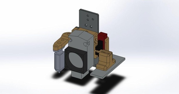 cyclops hotend adapter flyingbear tornado aviran download free stl model printablescom 3d models printers - upgrades 3d print model - Mito3D