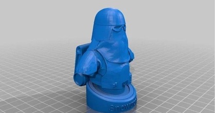 star wars snowtrooper bust oop ack download free stl model printablescom 3d models toys & games action figures statues 3d print model - Mito3D