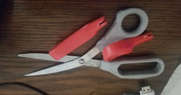 scissor handles buildersmark download free stl model printablescom 3d models hobby & makers tools scissors 3d print model - Mito3D