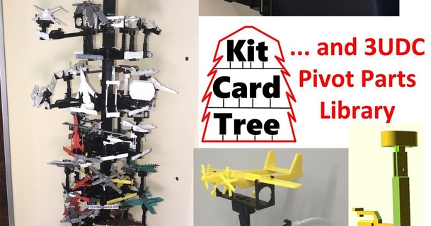 takım kart ağaç parçalar Talimatlar 3udc eksen bağlar zaman kurcalayan indir Bedava stl model printablescom 3d modeller Sanat tasarım tasarımlar kitcard displaymount 3d print model - Mito3D