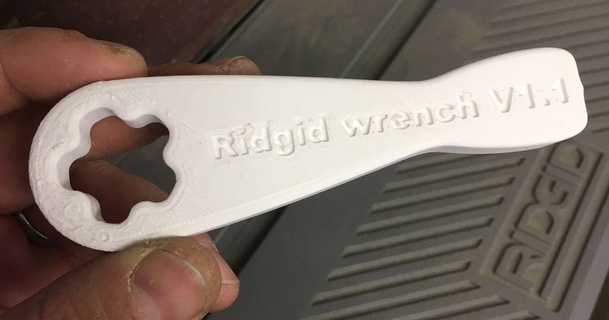 ridgid belt spindle sander wrench trevor download free stl model printablescom 3d models hobby & makers tools 3d print model - Mito3D