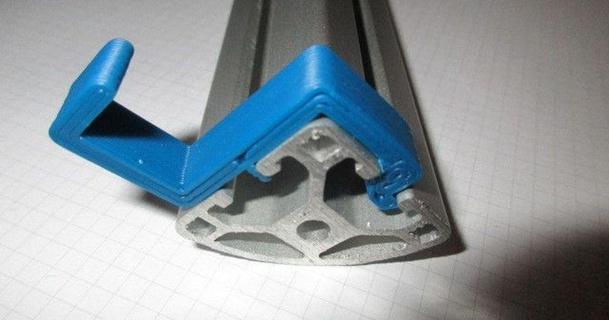 bracket aluminium profil franic download free stl model printablescom 3d models hobby & makers ideas 3d print model - Mito3D