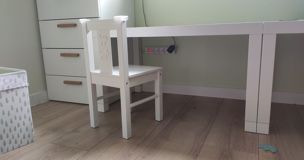 Ikea eksiklik bacak uzantı Sevro indir Bedava stl model printablescom 3d modeller ev halkı ekipman sıra Çocuklar Ikealack ikeacktable 3D print model - Mito3D