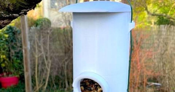 alimentatore piccolo uccelli Adamo Scarica gratuito stl modello printablescom 3d Modelli domestico all'aperto giardino mangiatoia per 3d print model - Mito3D