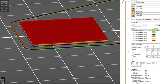 mmu2s test piazza interpretazione Scarica gratuito stl modello printablescom 3d Modelli stampanti 5 colore mmu oggetto 3d print model - Mito3D