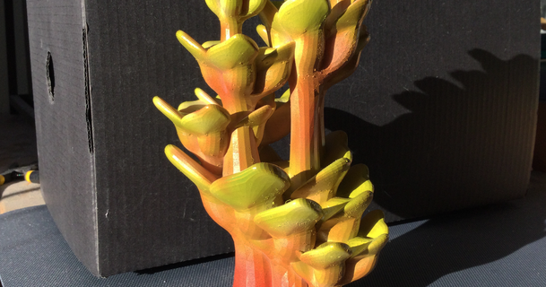 mushroom tree sylviatrilling download free stl model printablescom 3d models art & design sculptures 3d print model - Mito3D