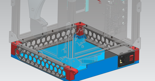 Voron 0 panneau électronique enceinte 93djen Télécharger libre stl modèle imprimablescom 3d modèles imprimantes mises niveau voron0 voron01 vorondesign 3d print model - Mito3D