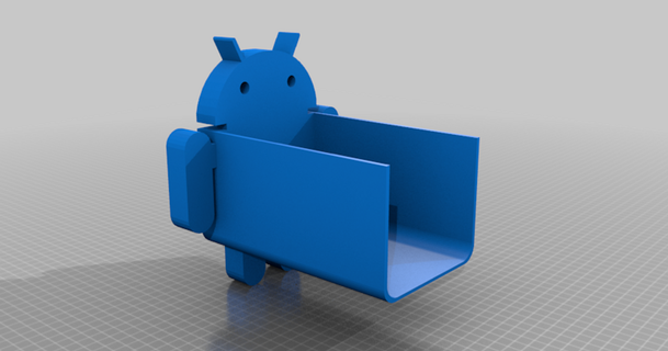 3d Android logo scatola alexaldridge Scarica gratuito stl modello printablescom Modelli gadget portatile dispositivi 3dlogo arte 3d print model - Mito3D