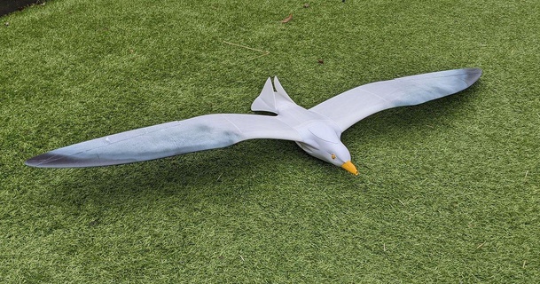 tow nose planeprint glider seagull pilot71 download free stl model printablescom 3d models hobby & makers rc robotics 3d print model - Mito3D