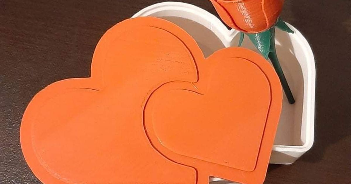 San Valentino cuore scatola vasilis lalos Scarica gratuito stl modello printablescom 3d Modelli arte design disegni 3D print model - Mito3D