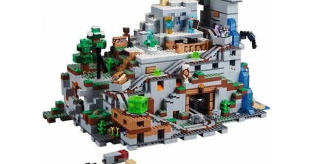 montagna grotta sijunk Scarica gratuito stl modello printablescom 3d Modelli giocattoli Giochi edificio Lego Minecraft 3d print model - Mito3D