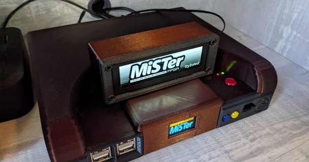 mister consoles adapter case tty2oled sigismond0 download free stl model printablescom 3d models gadgets video games fpga misterfpga 3d print model - Mito3D