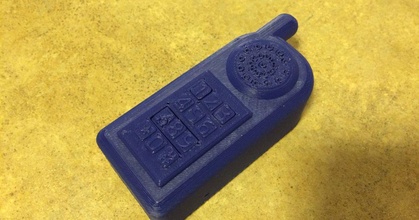 giocattolo Telefono suono frizione Scarica gratuito stl modello printablescom 3d Modelli giocattoli Giochi 3d print model - Mito3D