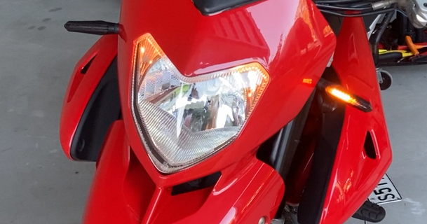 Ducati hypermotard Oxford coureur nuit LED indicateurs pseudo Télécharger libre stl modèle imprimablescom 3d modèles loisir fabricants automobile 1100 adaptateur evo 3d print model - Mito3D
