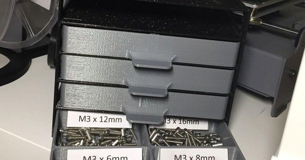 impilabile parti cassetti imitare Scarica gratuito stl modello printablescom 3d Modelli passatempo creatori utensili contenitore cassetto vassoio 3d print model - Mito3D