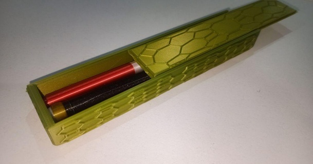 penna voronoi scatola piotrago Scarica gratuito stl modello printablescom 3d Modelli domestico ufficio attrezzatura penbox 3d print model - Mito3D
