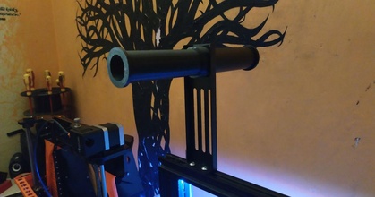 Ender 3 doppelt Spule Halter Unterstützung Lukes 3d download frei stl Modell Printablescom Modelle Drucker Upgrades Realität crealityender3 ender3 3d print model - Mito3D