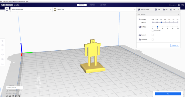 robot vendel14 download free stl model printablescom 3d models art & design sculptures 3d print model - Mito3D