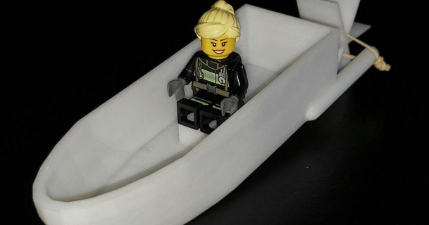 rubber band motorizado paleta barco Lego asiento anacronista descargar gratis stl modelo imprimiblescom 3d modelos juguetes juegos barcos niños legocompatible bote remos tinkercad 3d print model - Mito3D
