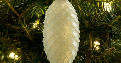 pinecone ornament kelly egan download free stl model printablescom 3d models seasonal designs winter & christmas year's 3d print model - Mito3D