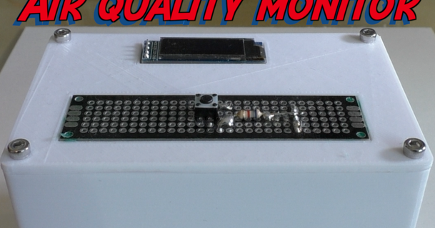 Luft Qualität Monitor co2 Temperatur Feuchtigkeit marcomota3dprints download frei stl Modell Printablescom 3d Modelle Hobby Macher Elektronik 3d print model - Mito3D