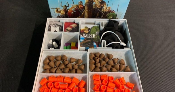 asaltantes norte mar + expansiones organizador Miguel descargar gratis stl modelo imprimiblescom 3d modelos juguetes juegos tablero 3d print model - Mito3D