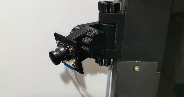 articulating rpi camera wall mount dexter download free stl model printablescom 3d models printers accessories cameramount enclosure holder ikealackenclosure 3d print model - Mito3D