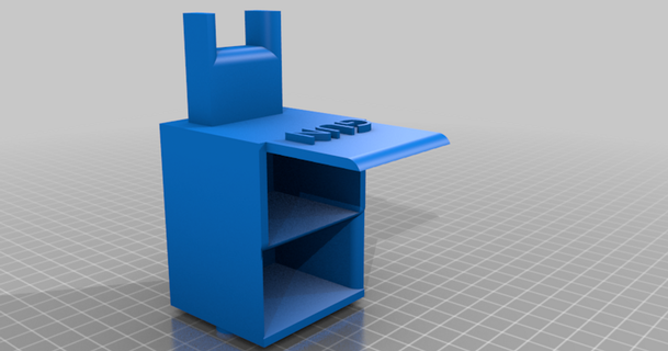 hot glue gun holder roprint2 download free stl model printablescom 3d models art & design designs 3d print model - Mito3D