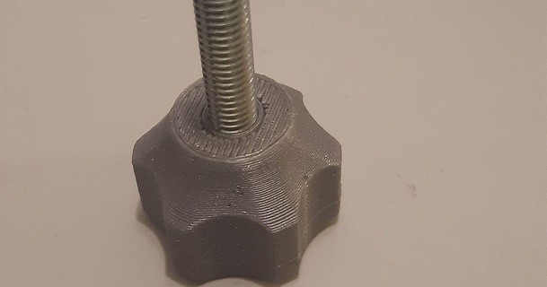 steel bolt screw plastic head rjene download free stl model printablescom 3d models hobby & makers tools boltcap hex m6 3d print model - Mito3D