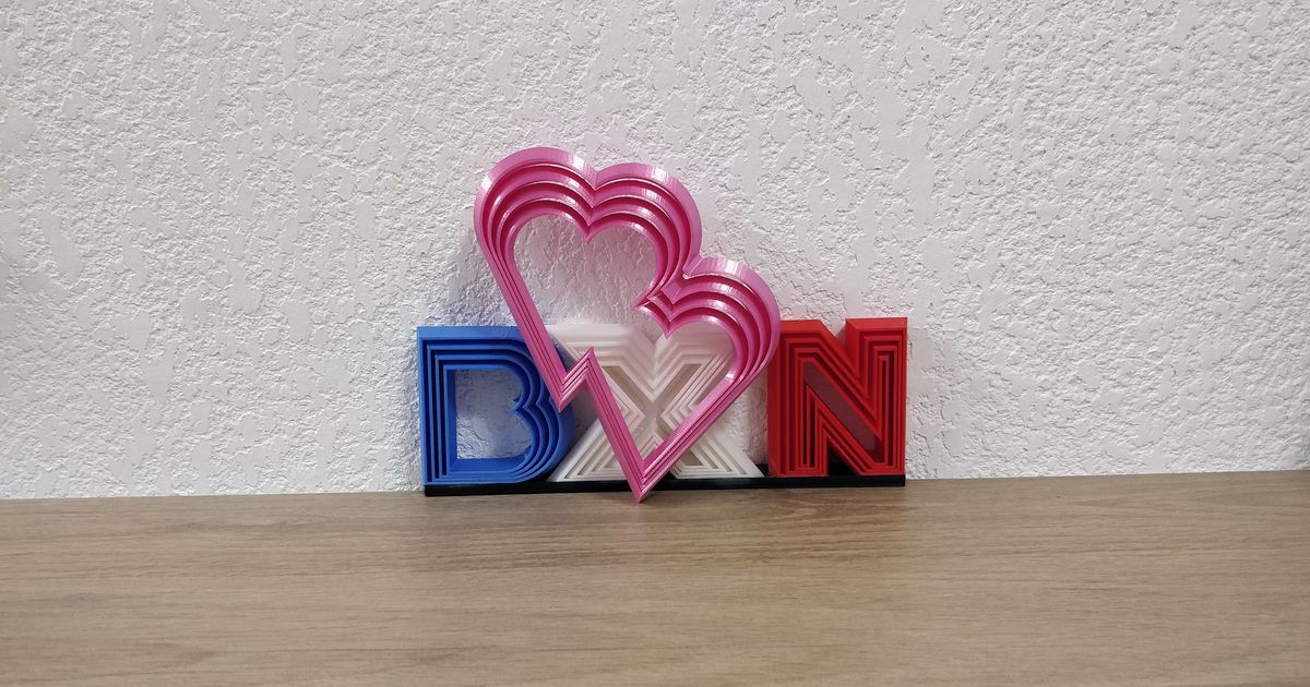 oso entrelac articulo impresión sitio bricodina actuación 3d descargar gratis stl modelo imprimiblescom modelos Arte diseño diseños articulado coeur feliz San Valentin corazones 3D print model - Mito3D