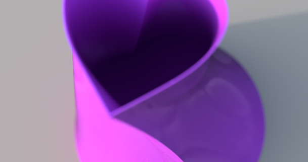 contorto cuore vaso San Valentino fabbricante Scarica gratuito stl modello printablescom 3d Modelli domestico arredamento fiori fioriere buon cuori 3d print model - Mito3D