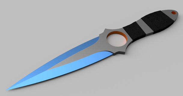 csgo esqueleto cuchillo sez descargar gratis stl modelo imprimiblescom 3d modelos disfraces accesorios espada contraataque cs 3d print model - Mito3D