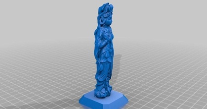 Osten Peter Abschied download frei stl Modell Printablescom 3d Modelle Kunst Design Skulpturen Anime Charakter Architektur Japan Statue 3d print model - Mito3D