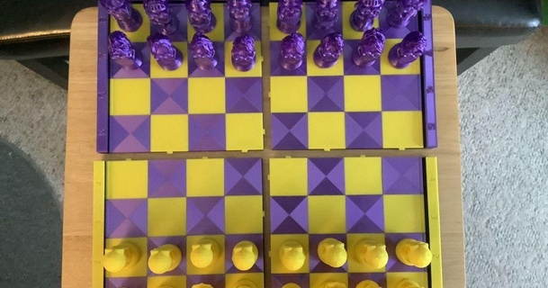 seccionado magnético tabuleiro xadrez + caixa notação rótulos 45mm entrelaçado quadrados whatwouldanengineerdo baixar livre stl modelo printablescom 3d modelos brinquedos jogos borda 3d print model - Mito3D