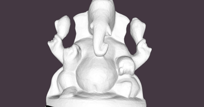 Ganesh sans pedro farell descargar gratis stl modelo imprimiblescom 3d modelos Arte diseño esculturas sentadoganesha estatua 3d print model - Mito3D