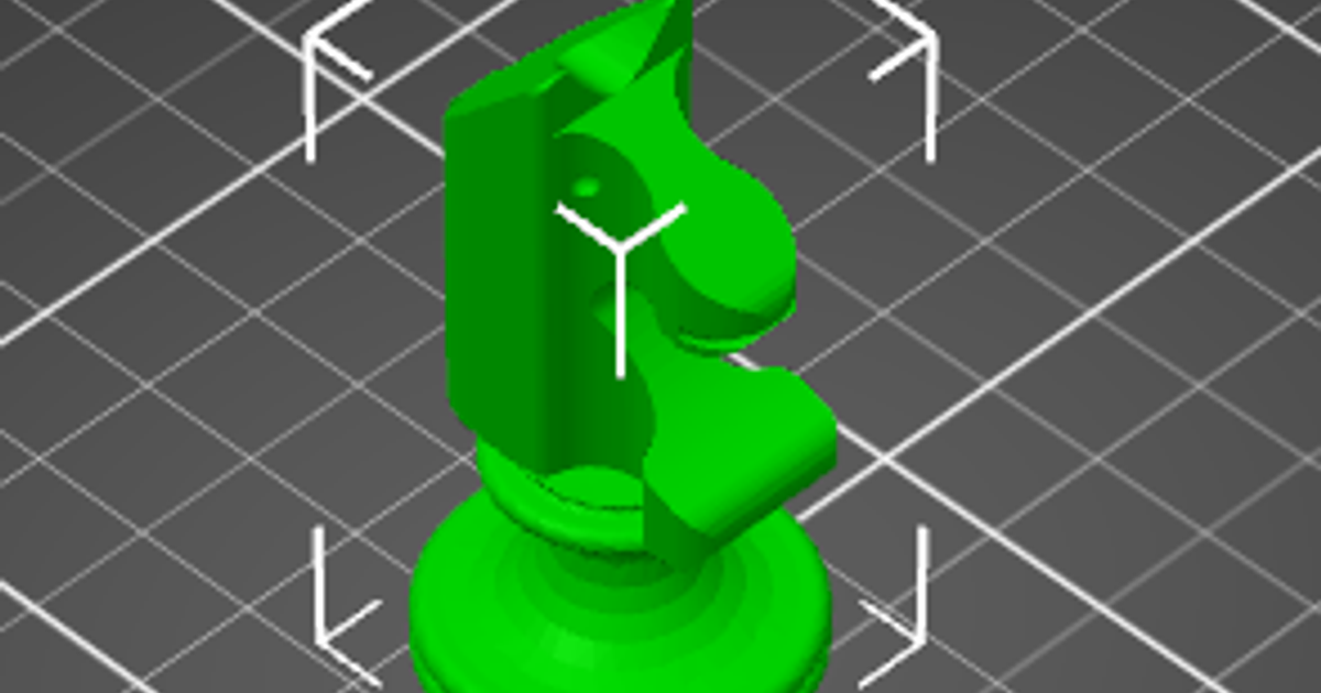 Caballo Ajedrez xadrez cavaleiro miguel Bueno baixar livre stl modelo printablescom 3d modelos brinquedos jogos borda 3D print model - Mito3D