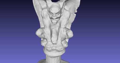 çirkin yaratık Peter veda indir Bedava stl model printablescom 3d modeller Sanat tasarım heykeller çömelmiş Zindanlar Ejderhalar kolye heykel 3d print model - Mito3D