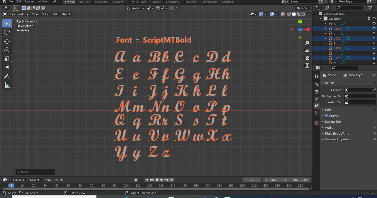 extrudiert Briefe Zeichen Text Platten Kuchen Topper etc sandig Ringer download frei stl Modell Printablescom 3d Modelle Kunst Design 2d Logos 3D print model - Mito3D