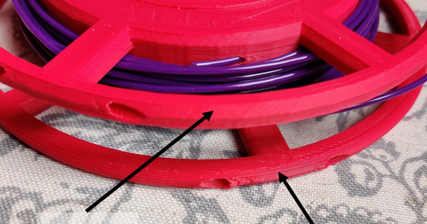 filamento amostra carretel remixar mexa baixar livre stl modelo printablescom 3d modelos impressoras acessórios 3d print model - Mito3D
