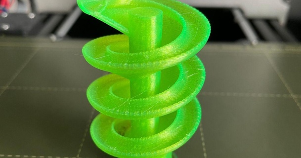 mini spiralbahn crea tus ideas descargar gratis stl modelo imprimiblescom 3d modelos juguetes juegos curva pista bolas espiral 3d print model - Mito3D